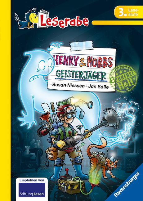 Vorderes Coverbild Leserabe - 3. Lesestufe: Henry & Hobbs. Geisterjäger