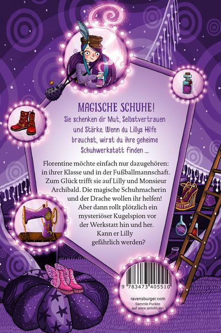 Beispielinhalt (Bild) Lillys magische Schuhe, Band 1: Die geheime Werkstatt