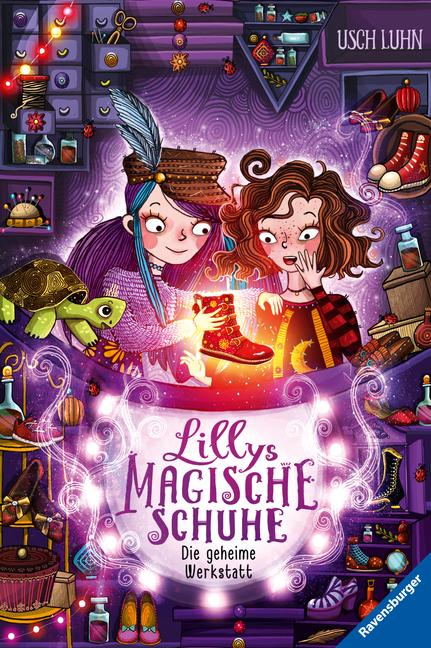Vorderes Coverbild Lillys magische Schuhe, Band 1: Die geheime Werkstatt