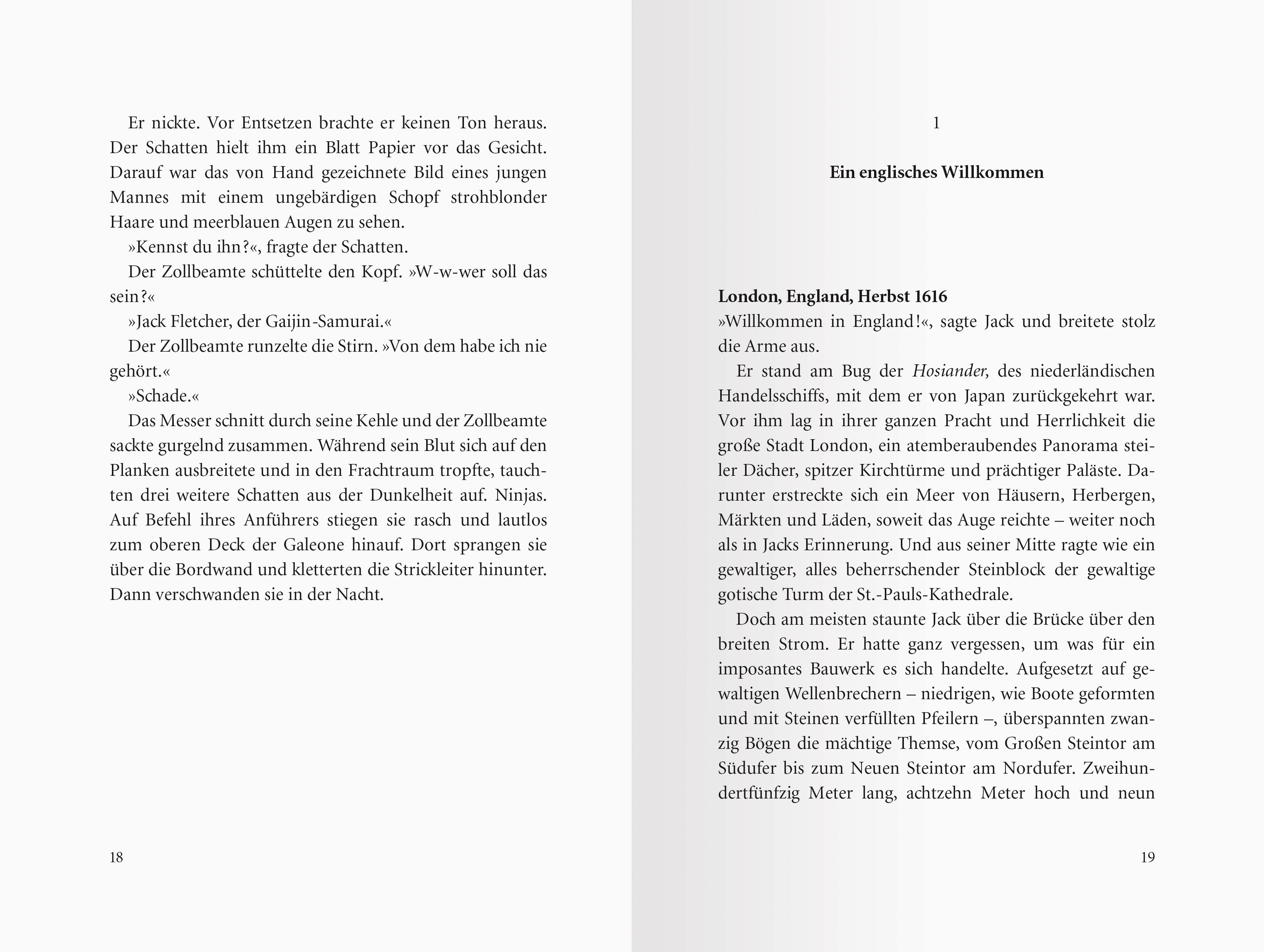 Beispielinhalt (Bild) Samurai, Band 9: Die Rückkehr des Kriegers