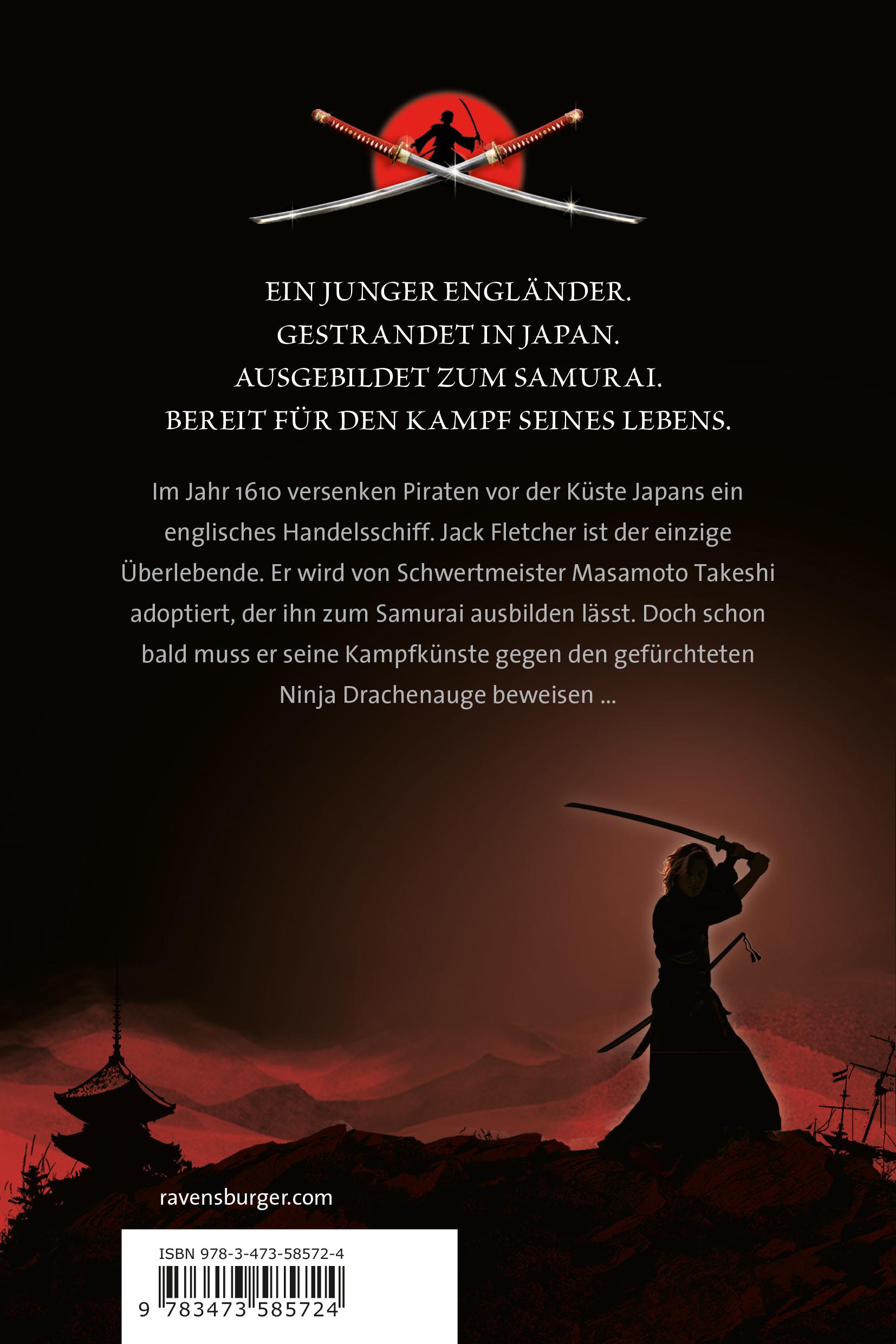 Rückseitencover Samurai, Band 1: Der Weg des Kämpfers
