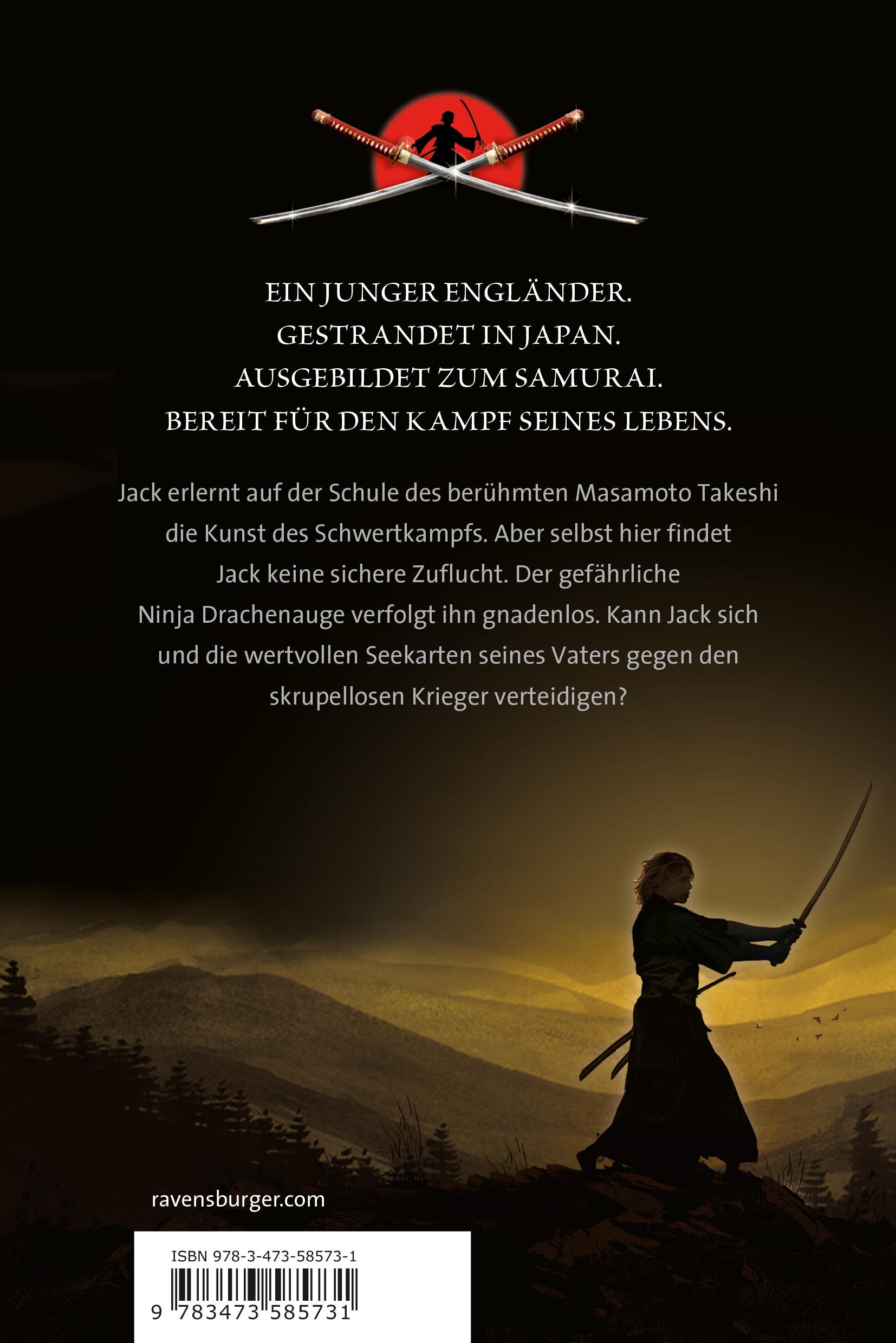 Rückseitencover Samurai, Band 2: Der Weg des Schwertes