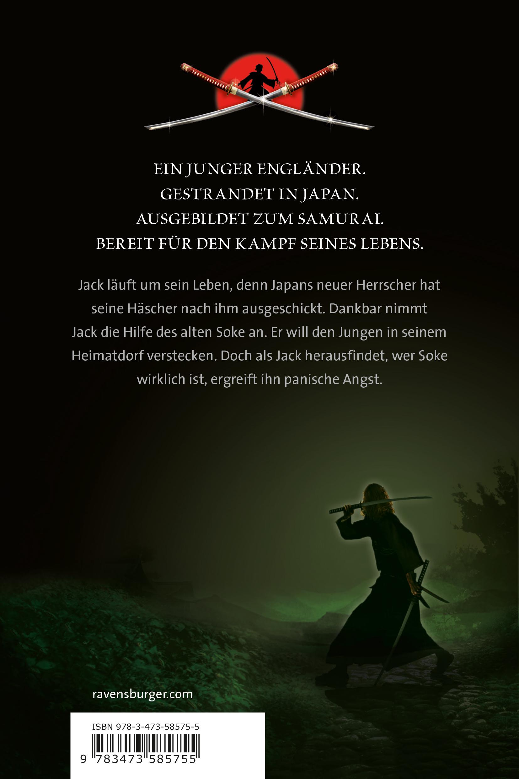 Rückseitencover Samurai, Band 4: Der Ring der Erde