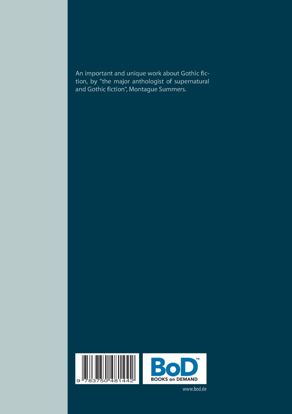 Rückseitencover A Gothic Bibliography (Unabridged)