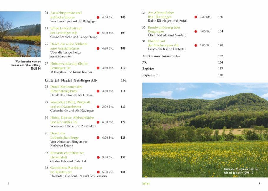 Beispielinhalt (Bild) Vergessene Pfade Schwäbische Alb