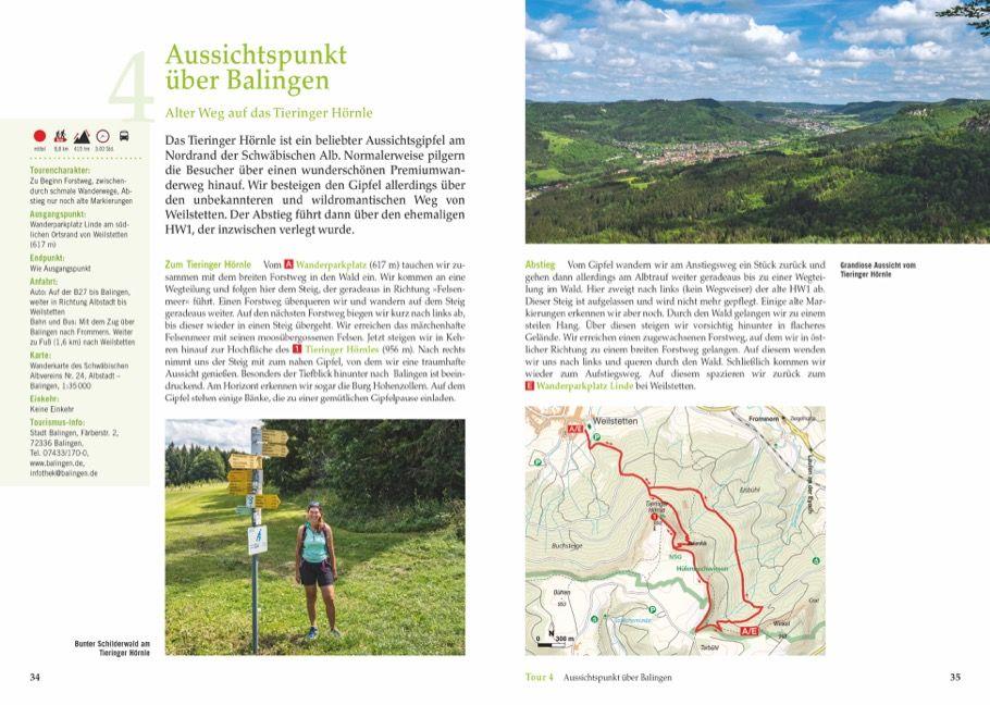 Beispielinhalt (Bild) Vergessene Pfade Schwäbische Alb