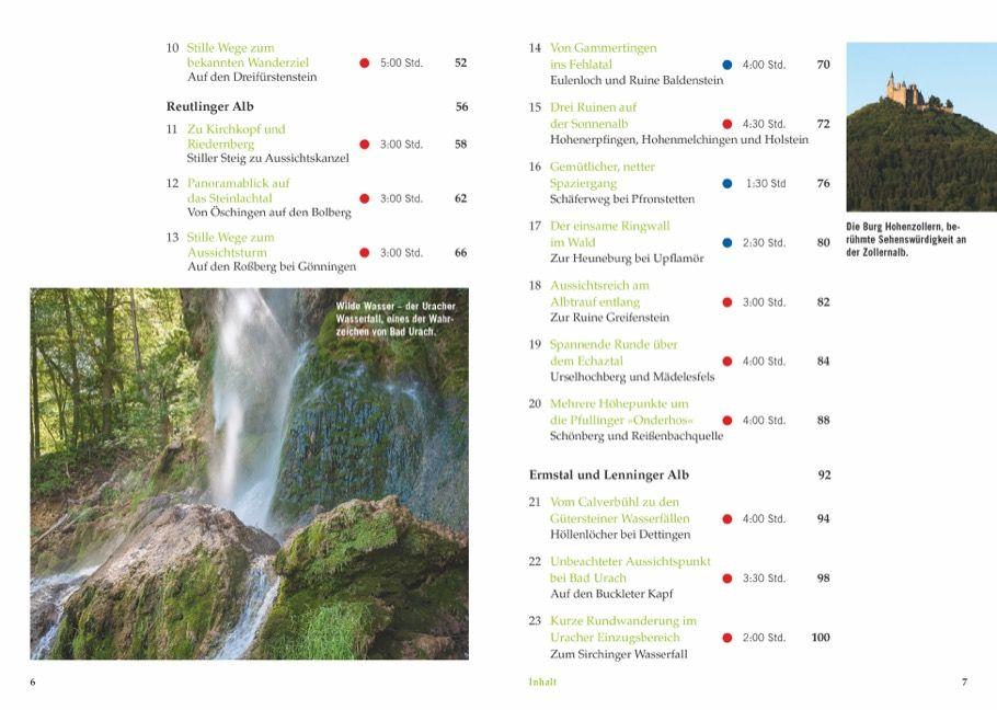 Beispielinhalt (Bild) Vergessene Pfade Schwäbische Alb