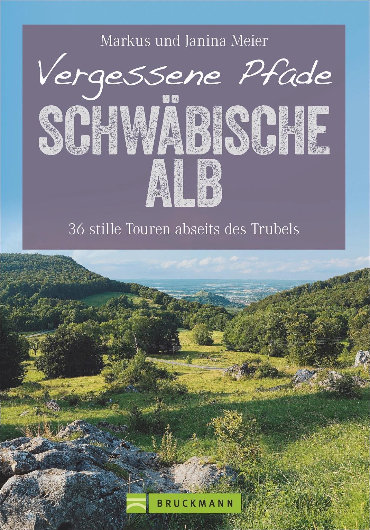 Vorderes Coverbild Vergessene Pfade Schwäbische Alb