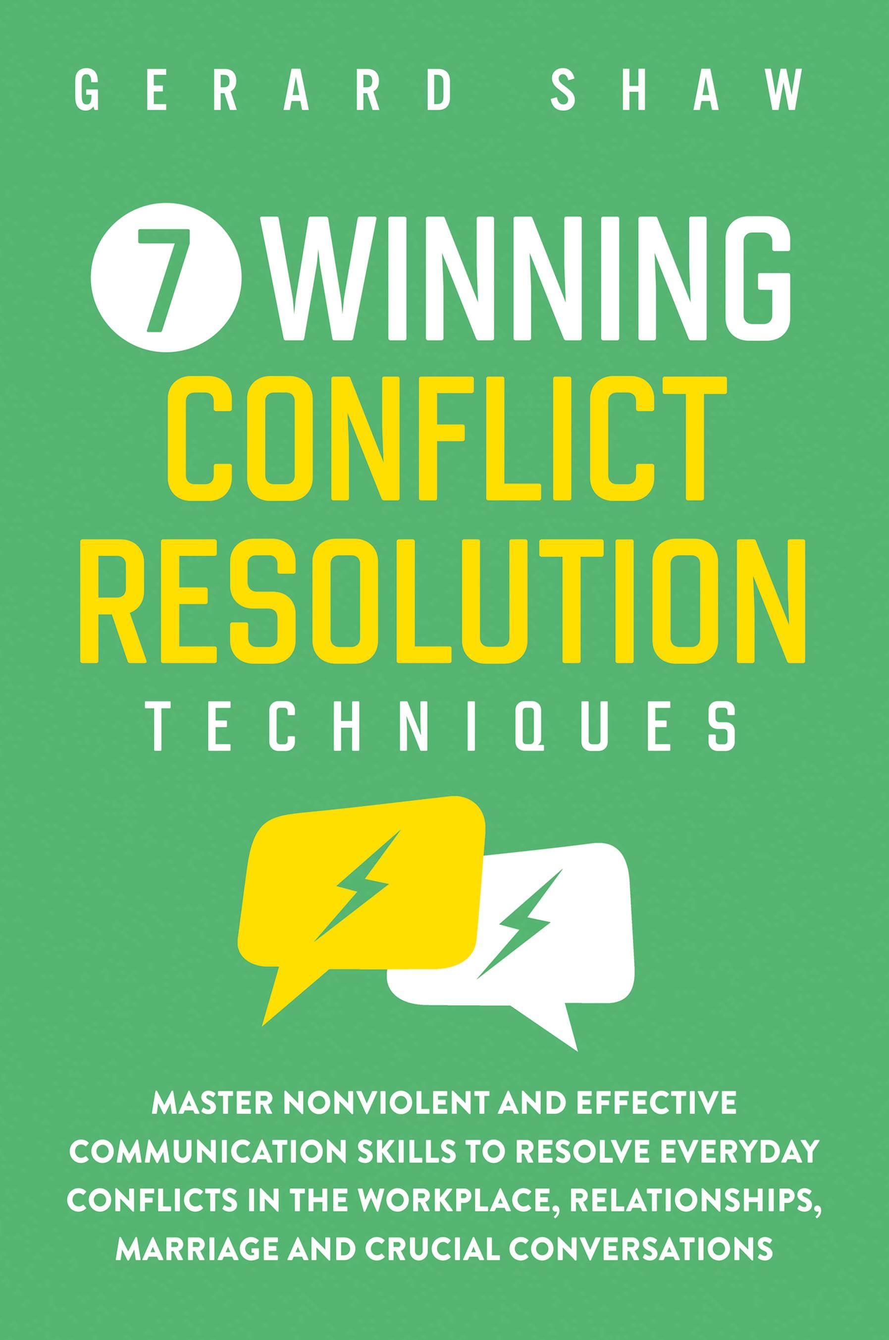 Vorderes Coverbild 7 Winning Conflict Resolution Techniques