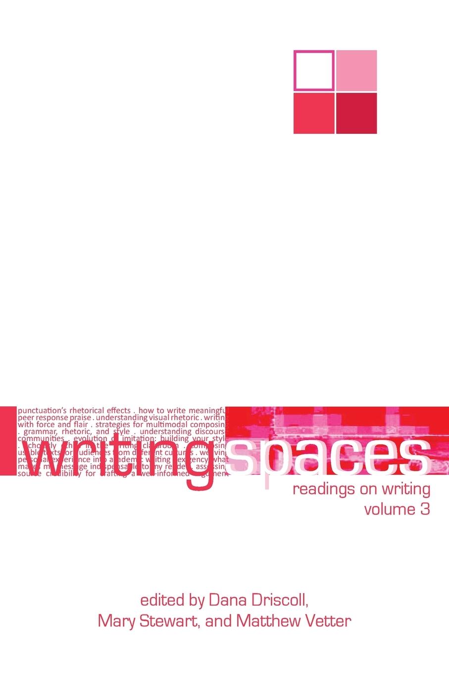 Vorderes Coverbild Writing Spaces