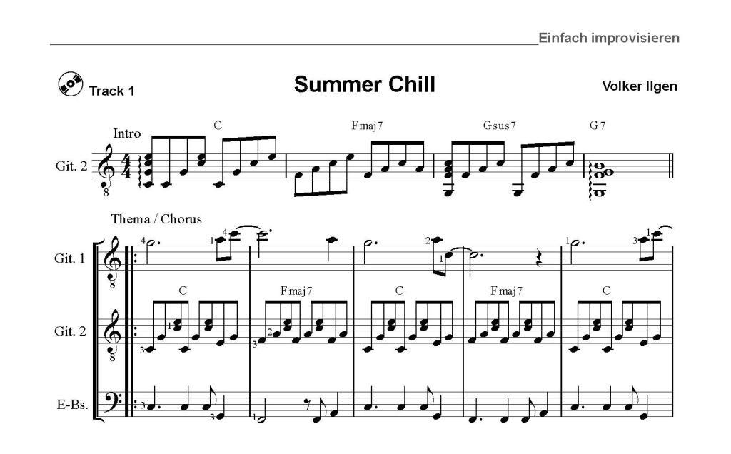 Beispielinhalt (Bild) Einfach improvisieren