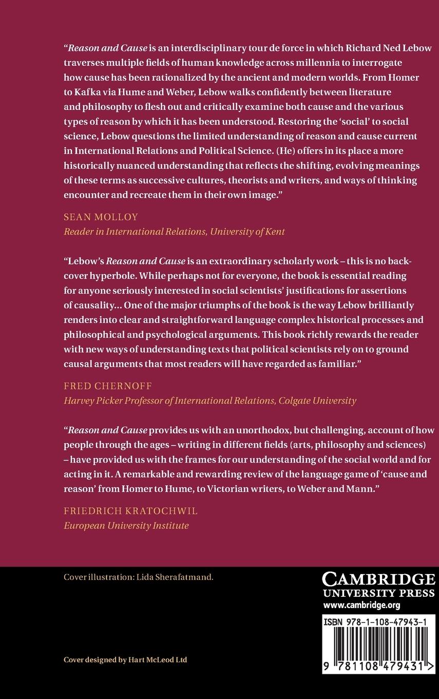 Rückseitencover Reason and Cause