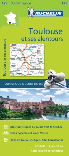 Vorderes Coverbild Toulouse & surrounding areas - Zoom Map 129