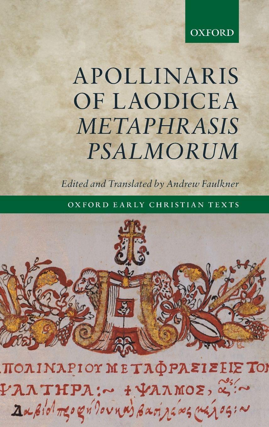 Vorderes Coverbild Apollinaris of Laodicea Metaphrasis Psalmorum