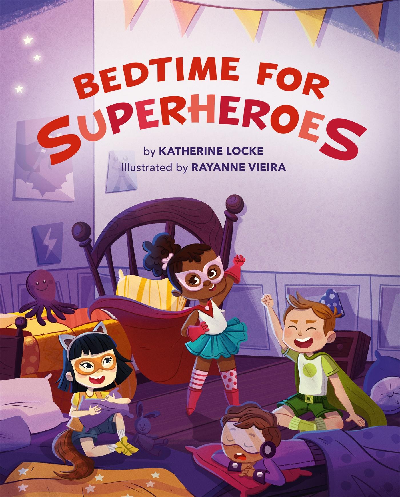 Vorderes Coverbild Bedtime for Superheroes
