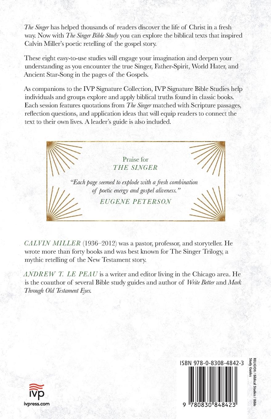 Rückseitencover The Singer Bible Study