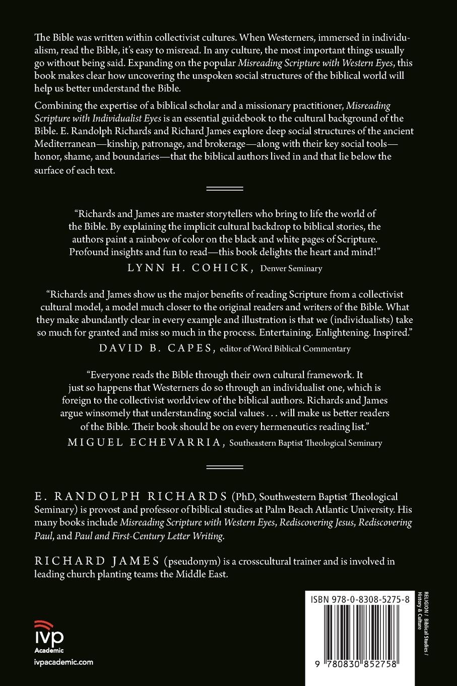 Rückseitencover Misreading Scripture with Individualist Eyes