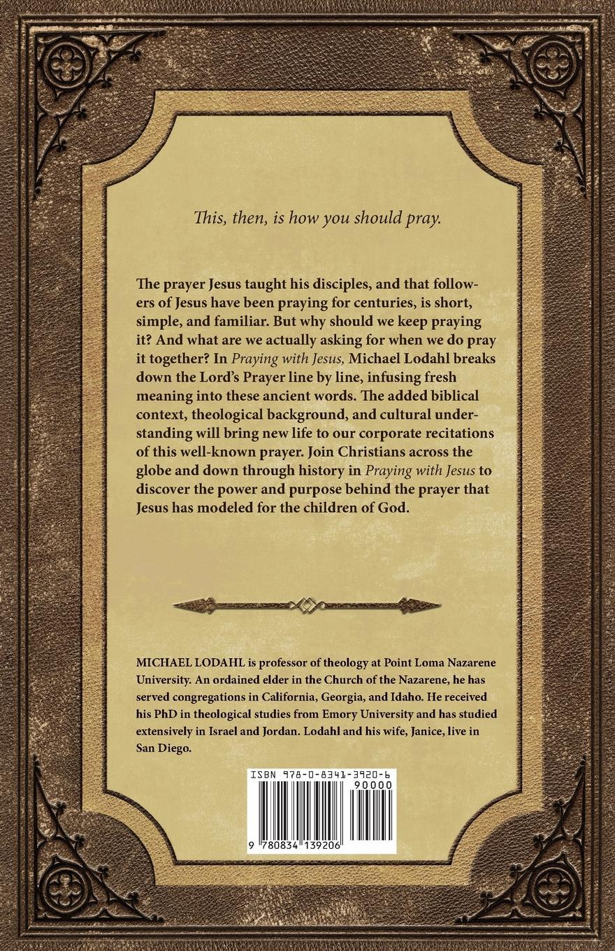 Rückseitencover Praying With Jesus