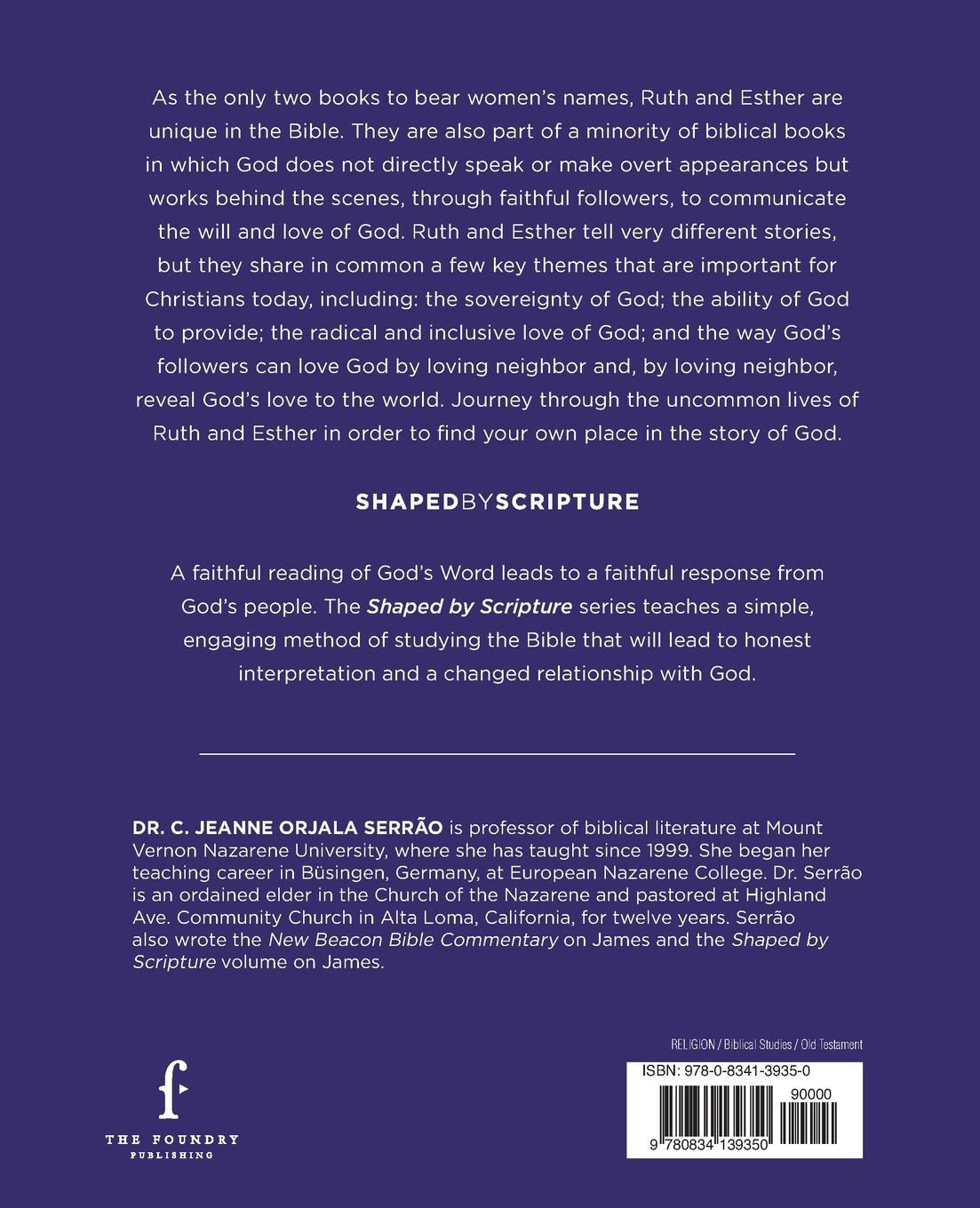 Rückseitencover Shaped by Scripture