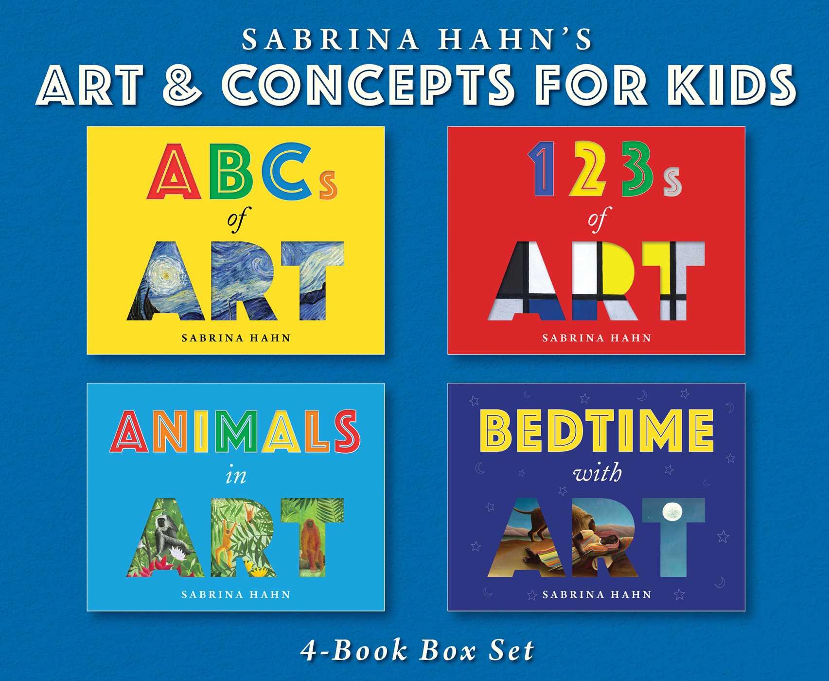 Vorderes Coverbild Sabrina Hahn's Art & Concepts for Kids 4-Book Box Set