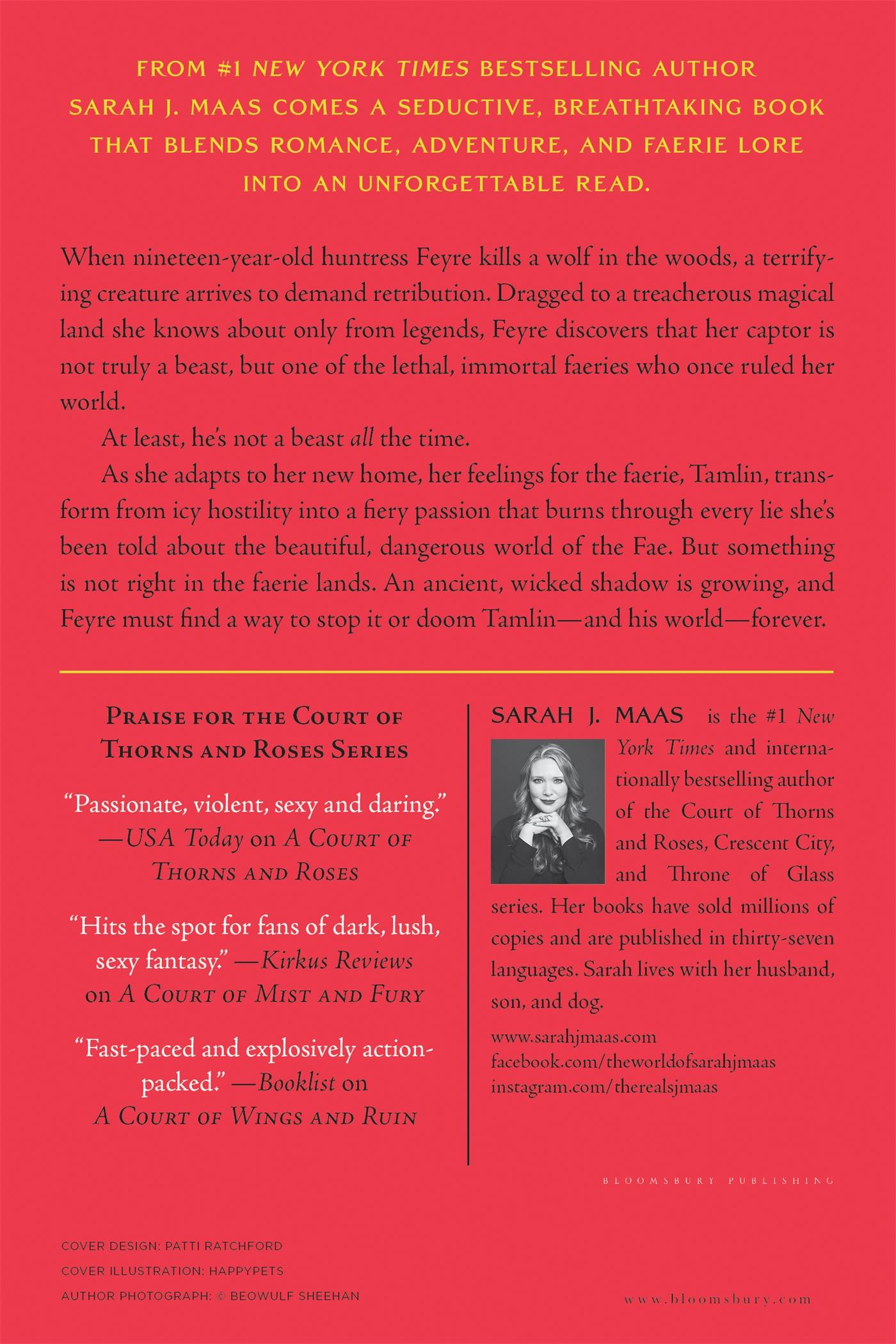 Rückseitencover A Court of Thorns and Roses