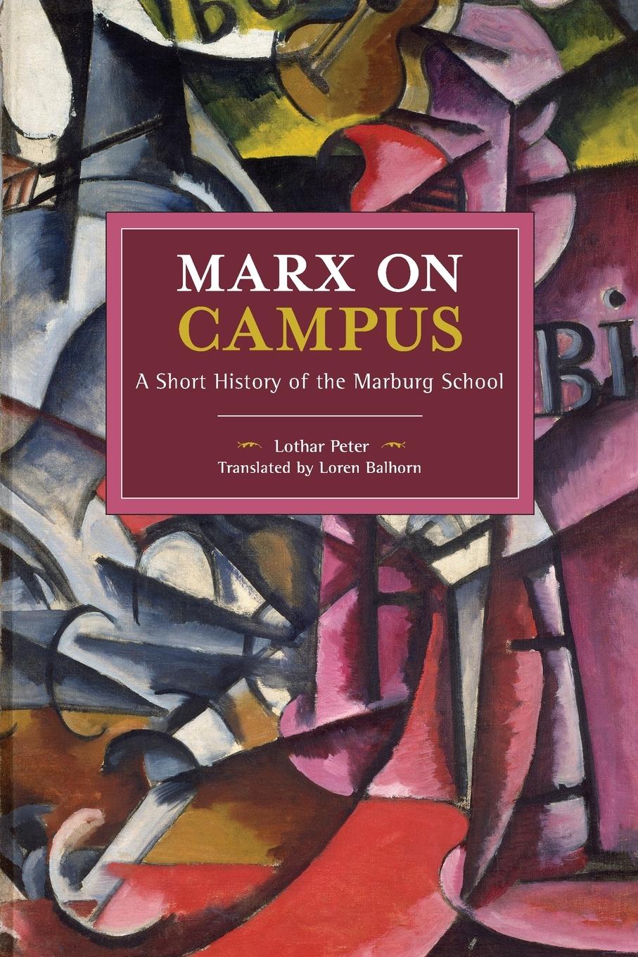 Vorderes Coverbild Marx on Campus