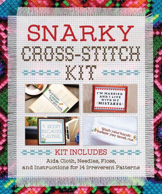 Vorderes Coverbild Snarky Cross-Stitch Kit