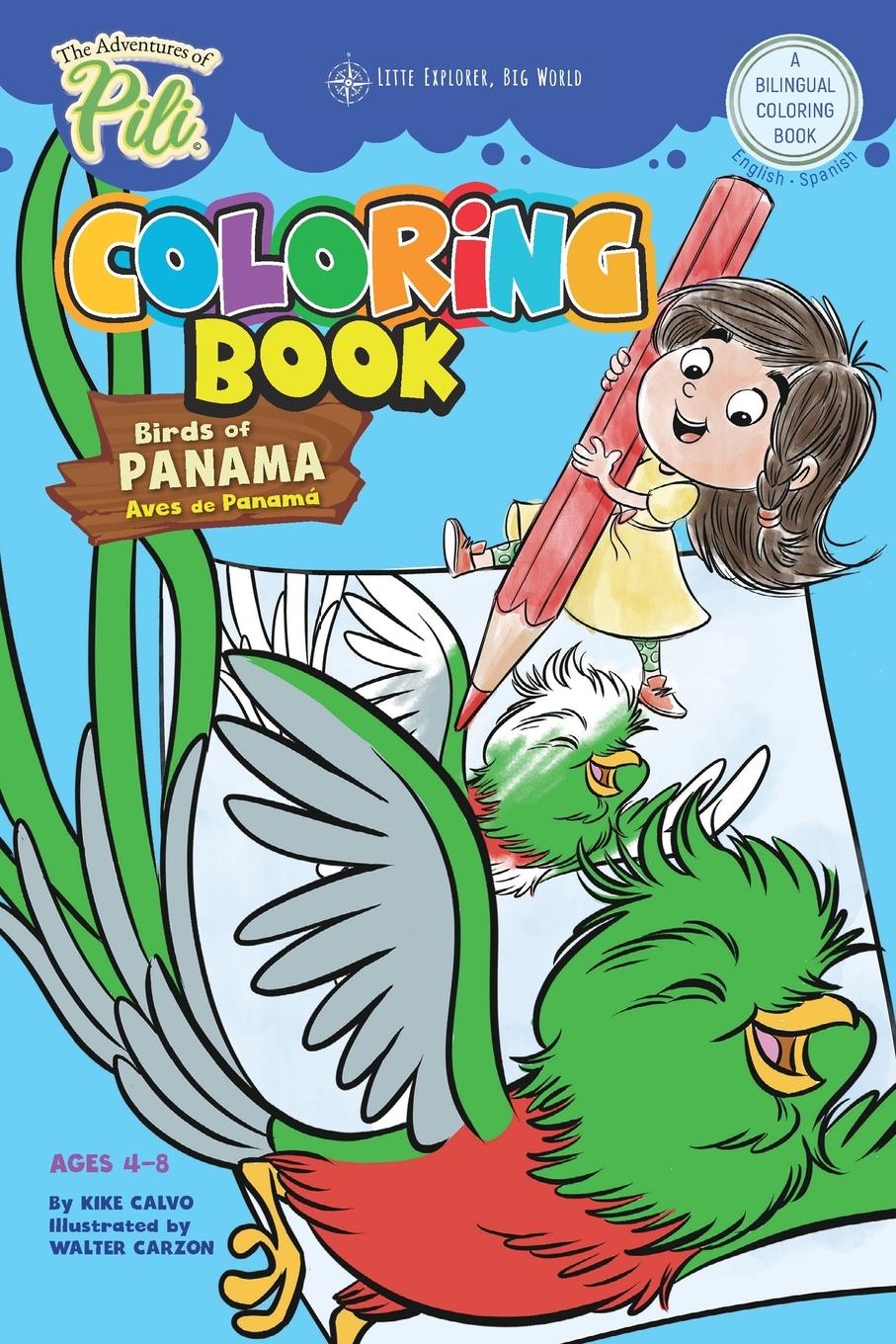 Vorderes Coverbild The Adventures of Pili Coloring Book