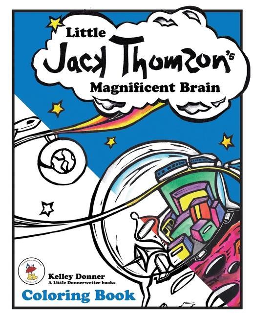 Vorderes Coverbild Little Jack Thomson's Magnificent Brain Coloring Book