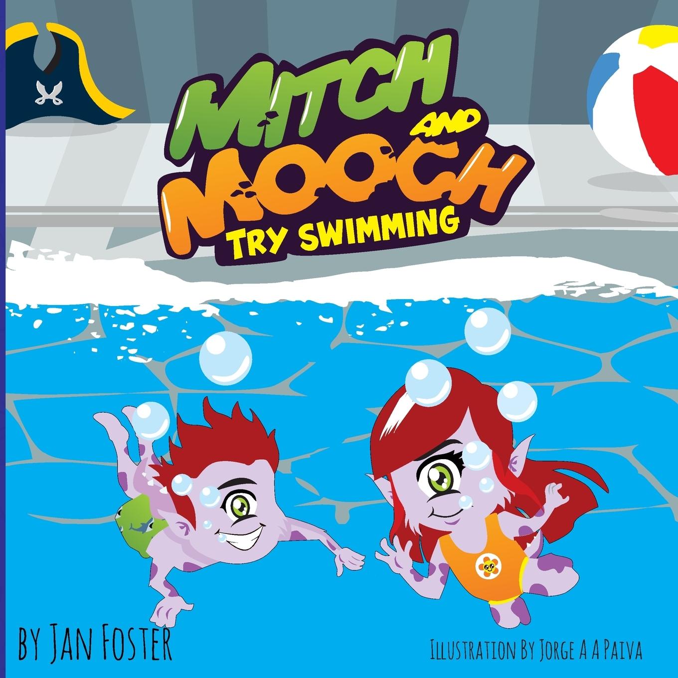 Vorderes Coverbild Mitch and Mooch Try Swimming