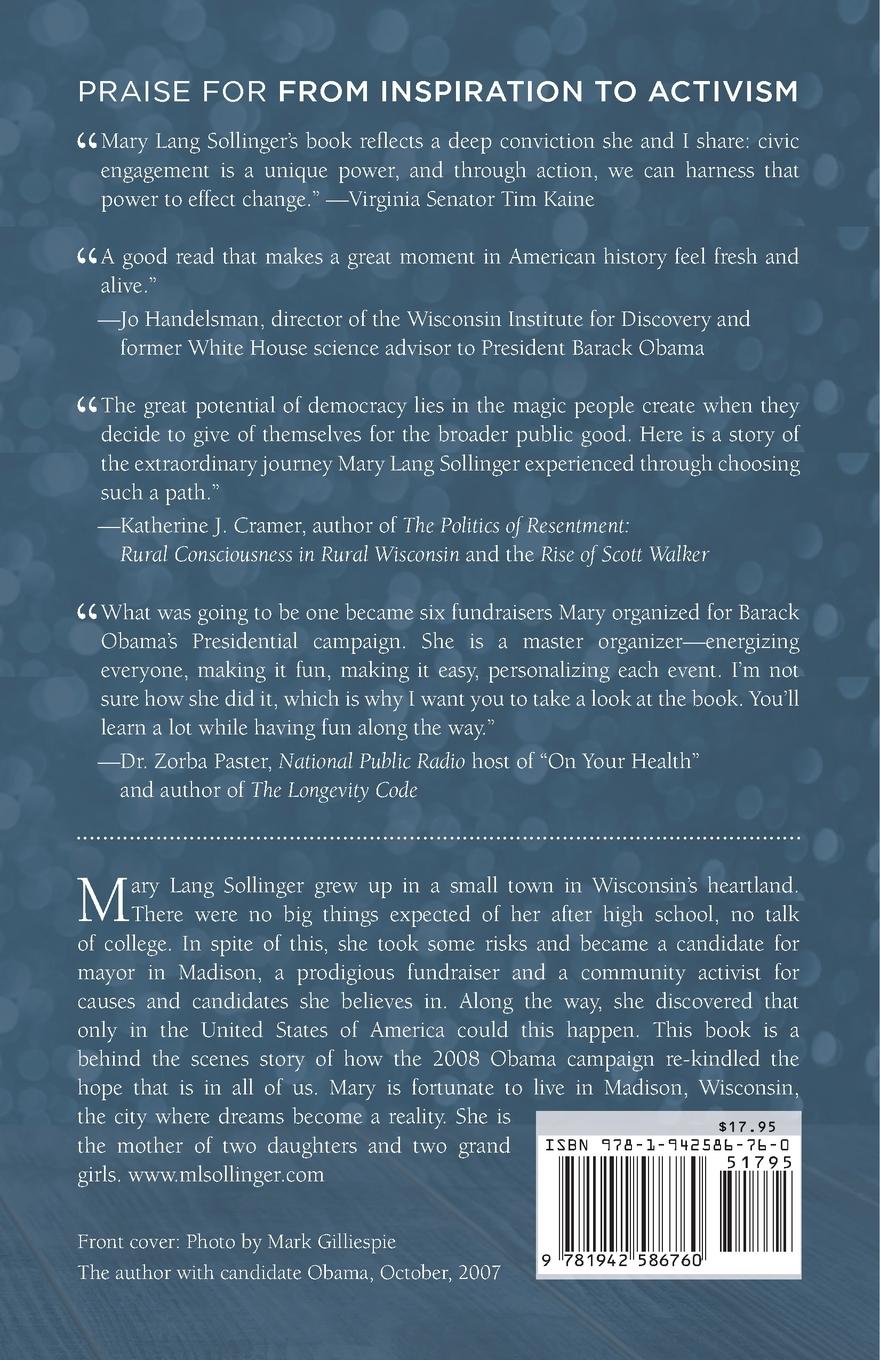 Rückseitencover From Inspiration to Activism