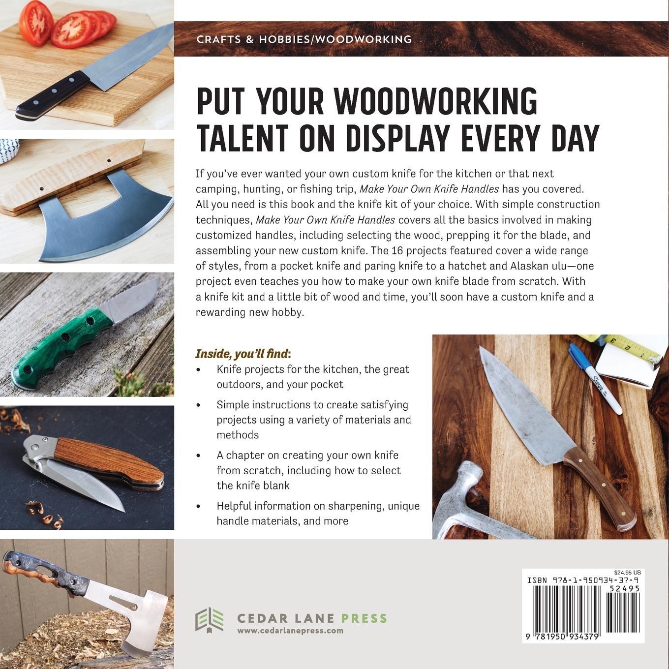 Rückseitencover Make Your Own Knife Handles