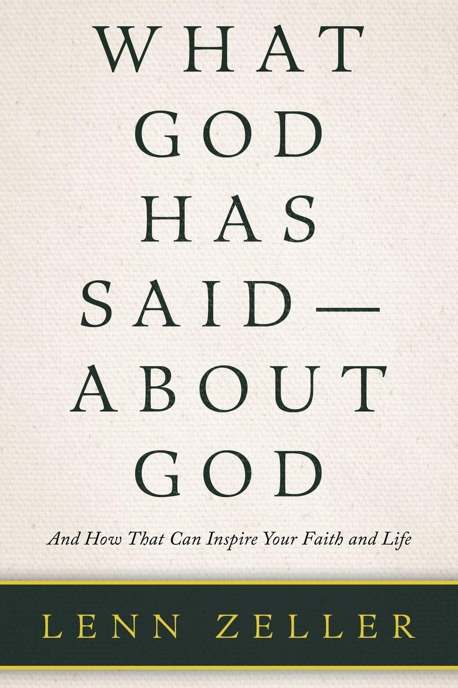 Vorderes Coverbild What God Has Said-About God