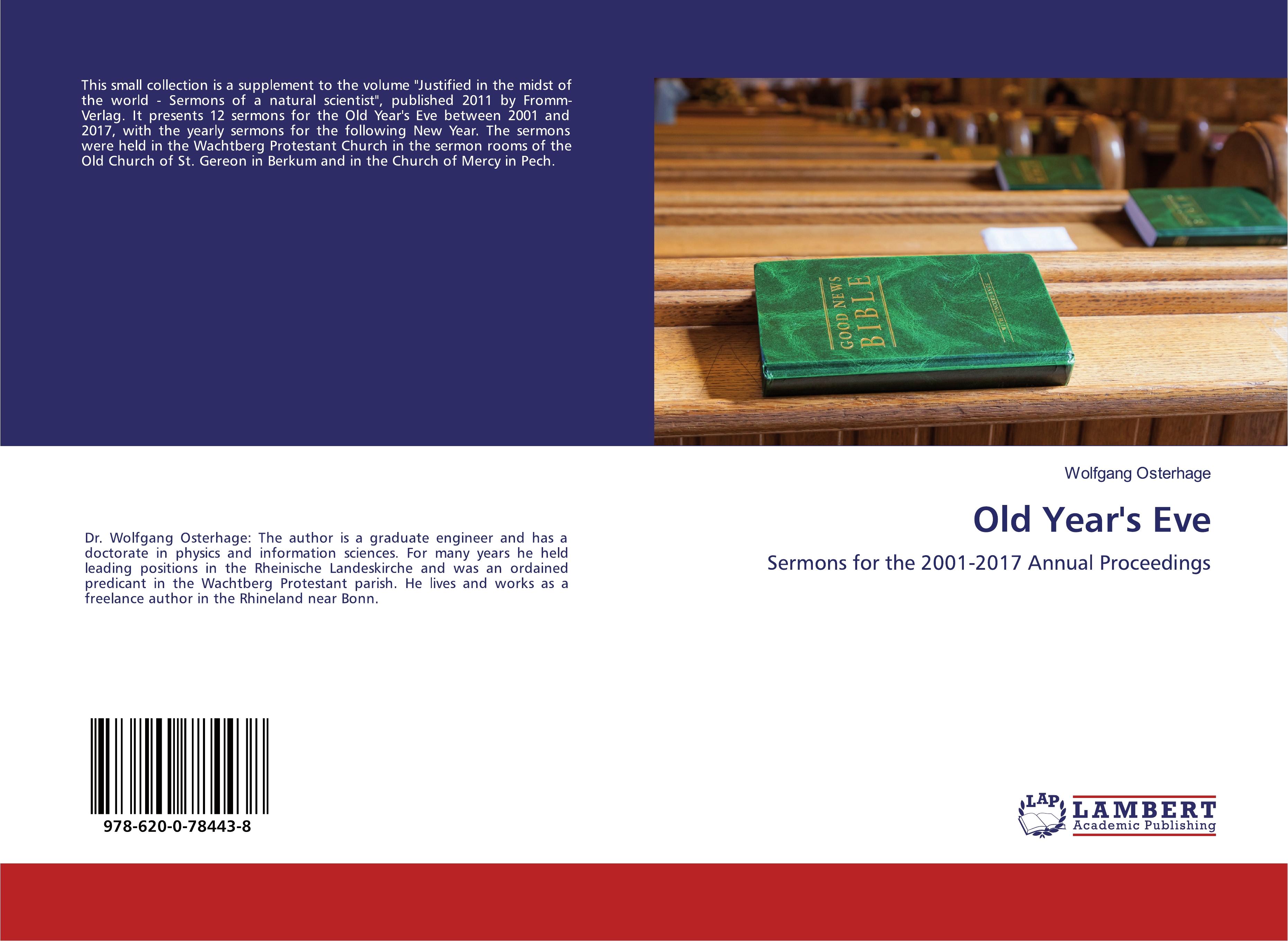 Vorderes Coverbild Old Year's Eve