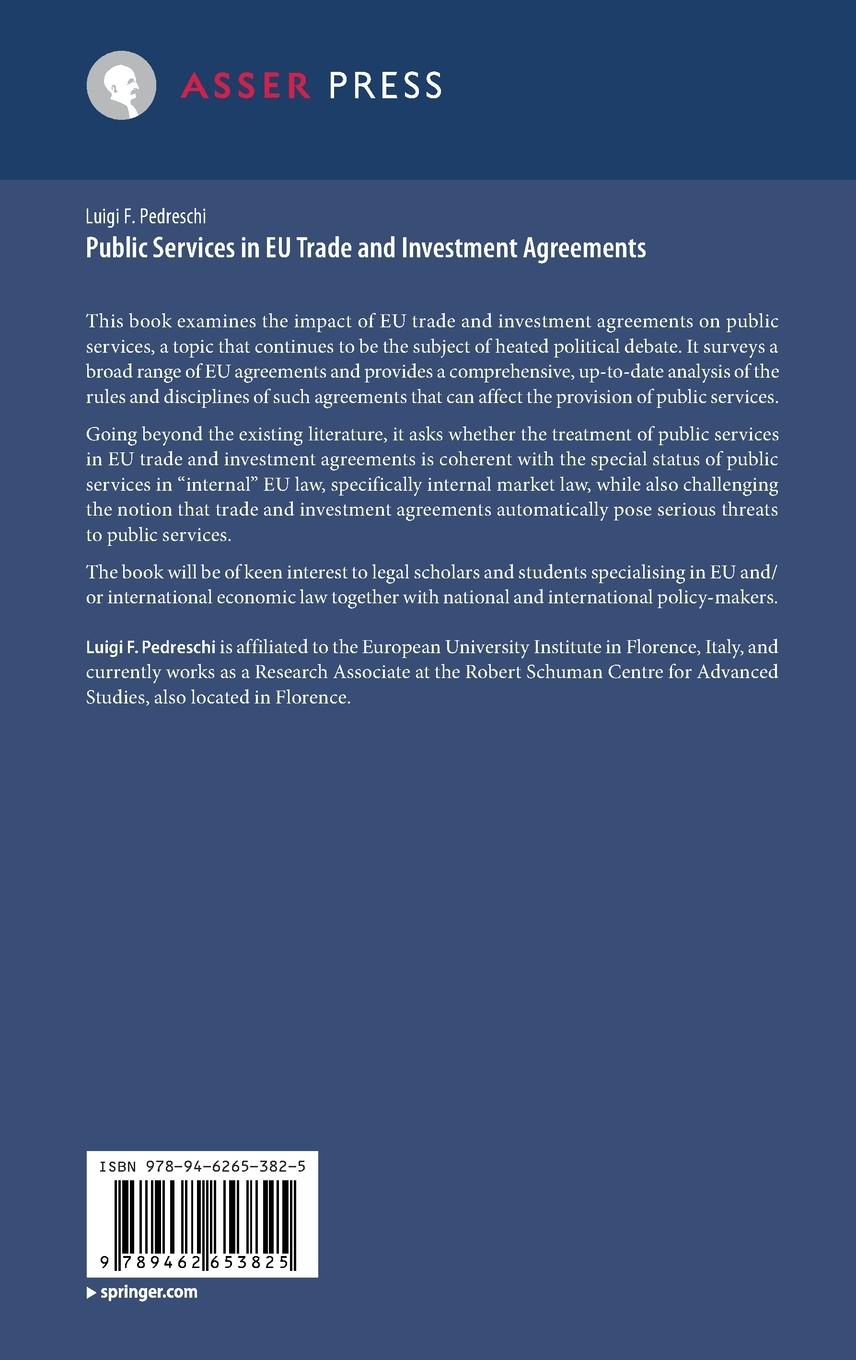 Rückseitencover Public Services in EU Trade and Investment Agreements
