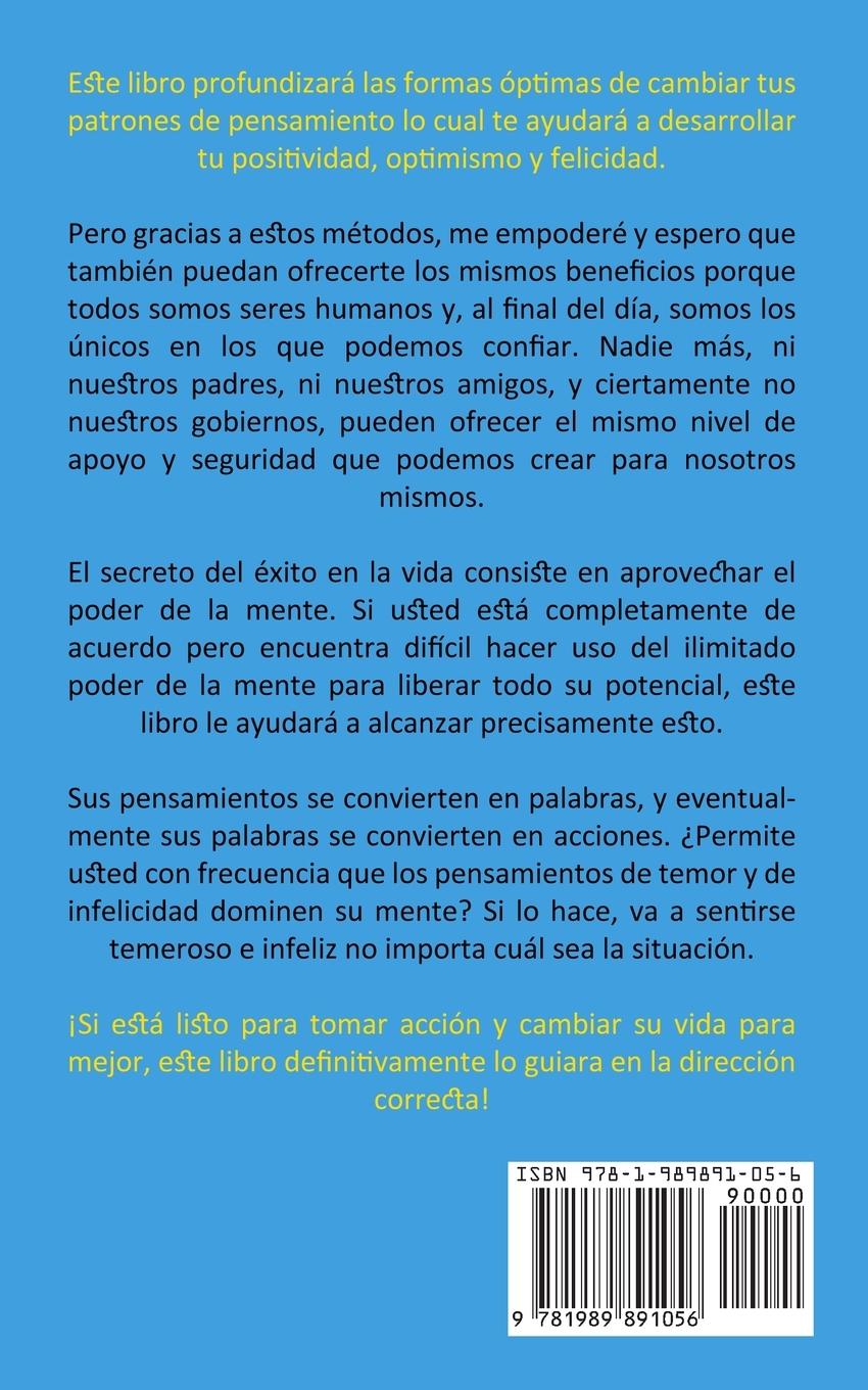Rückseitencover Pensamiento Positivo