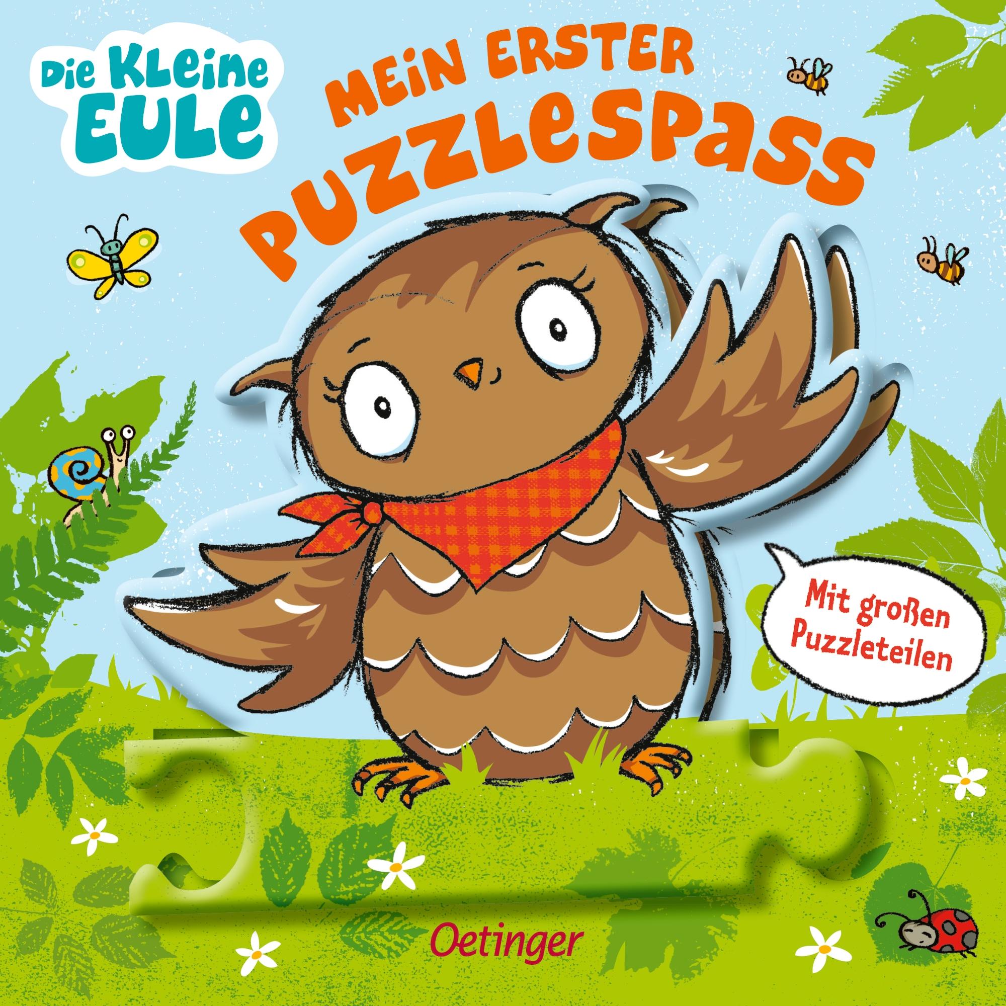 Vorderes Coverbild Die kleine Eule. Mein erster Puzzlespaß