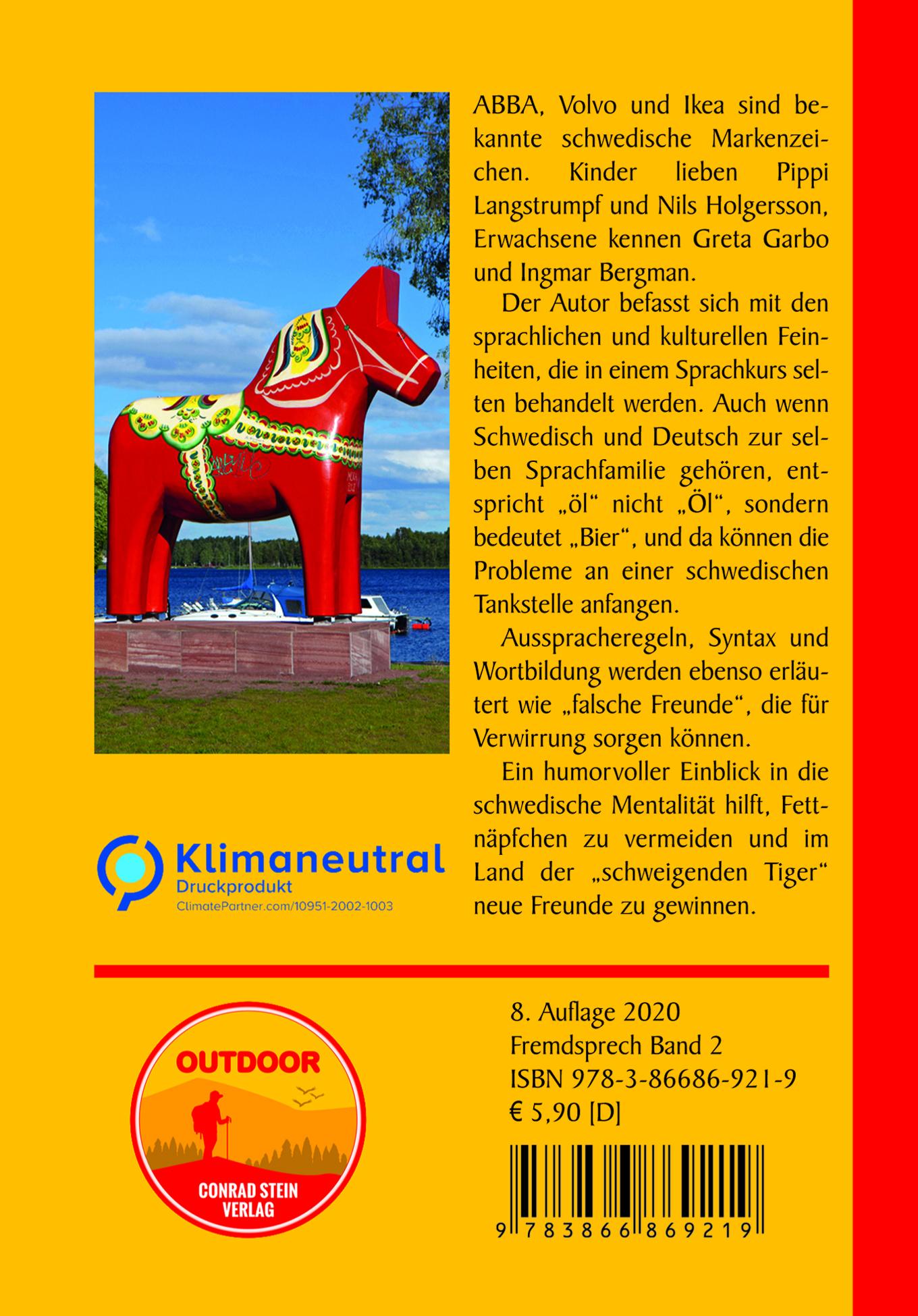 Rückseitencover Oh, dieses Schwedisch!