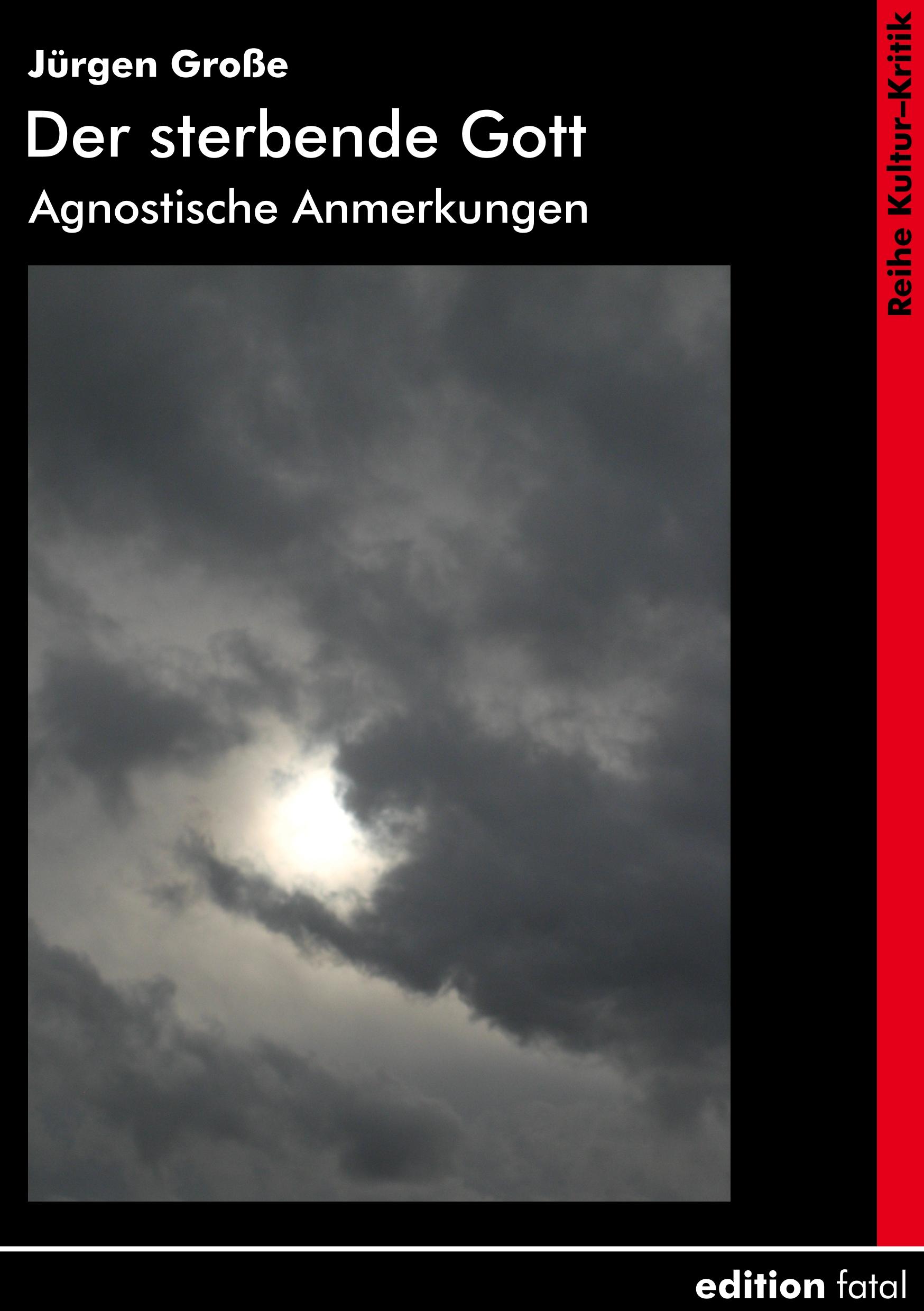 Vorderes Coverbild Der sterbende Gott
