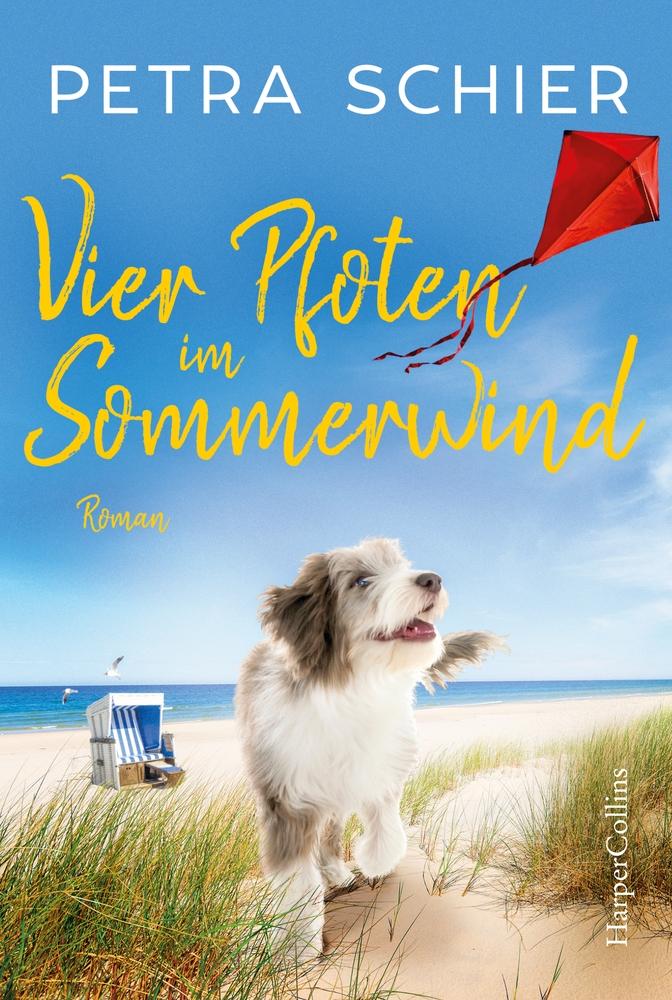 Vorderes Coverbild Vier Pfoten im Sommerwind