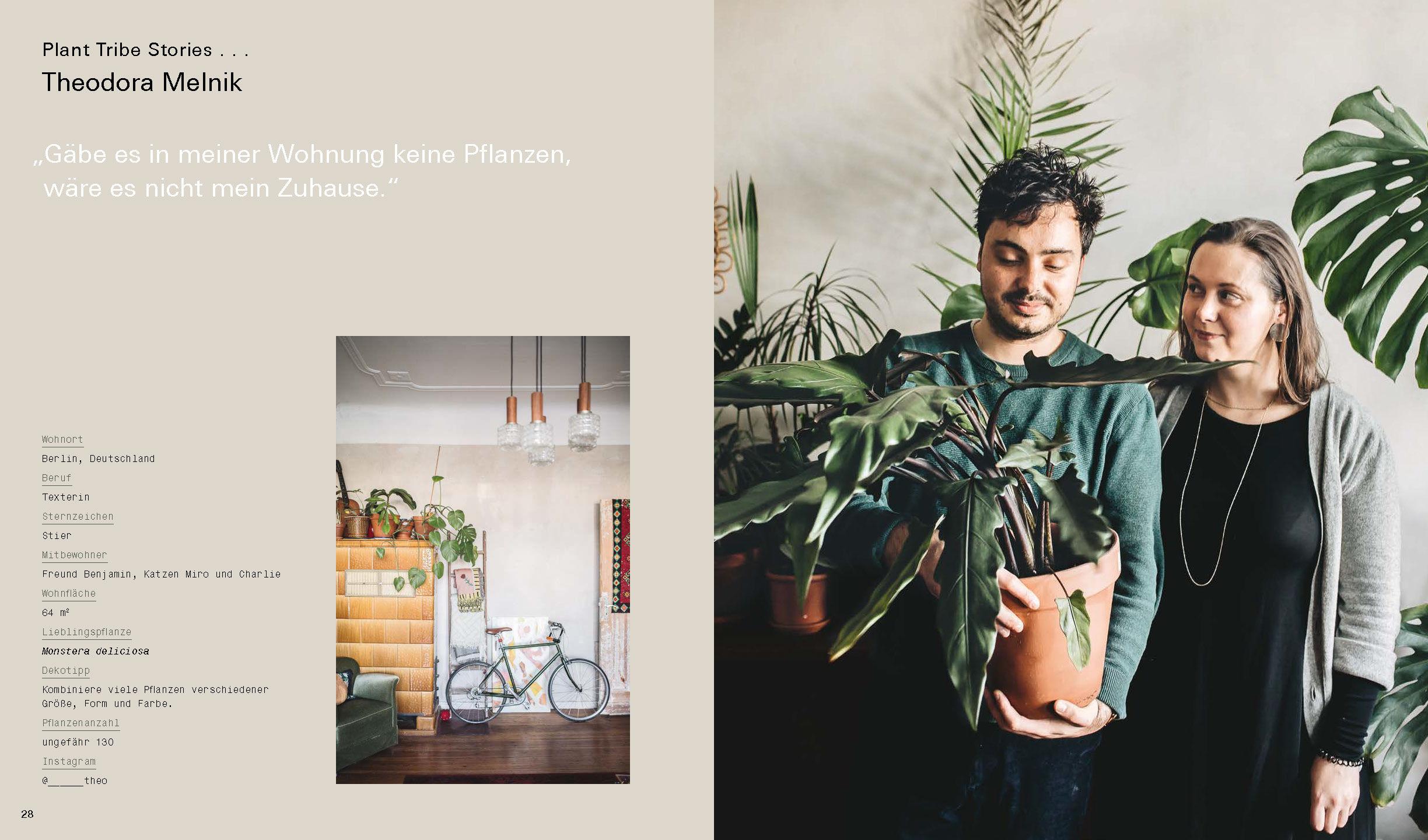 Beispielinhalt (Bild) Plant Tribe: Vom glücklichen Leben mit Pflanzen