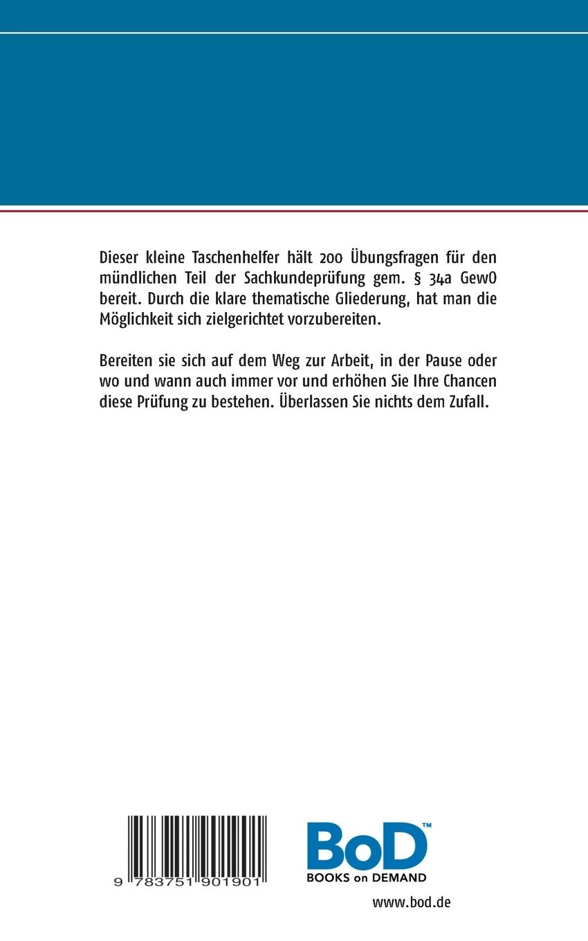 Rückseitencover 200 Übungsfragen für die mündliche Prüfung
