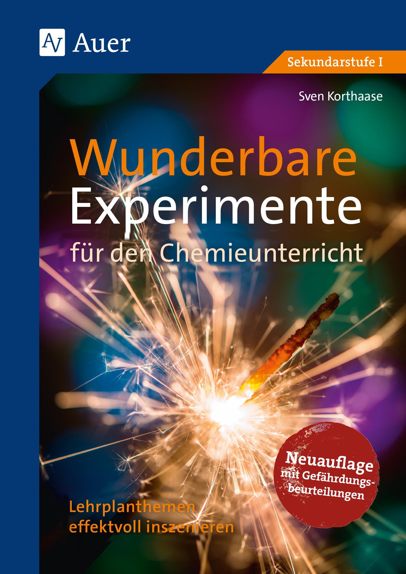 Vorderes Coverbild Wunderbare Experimente für den Chemieunterricht