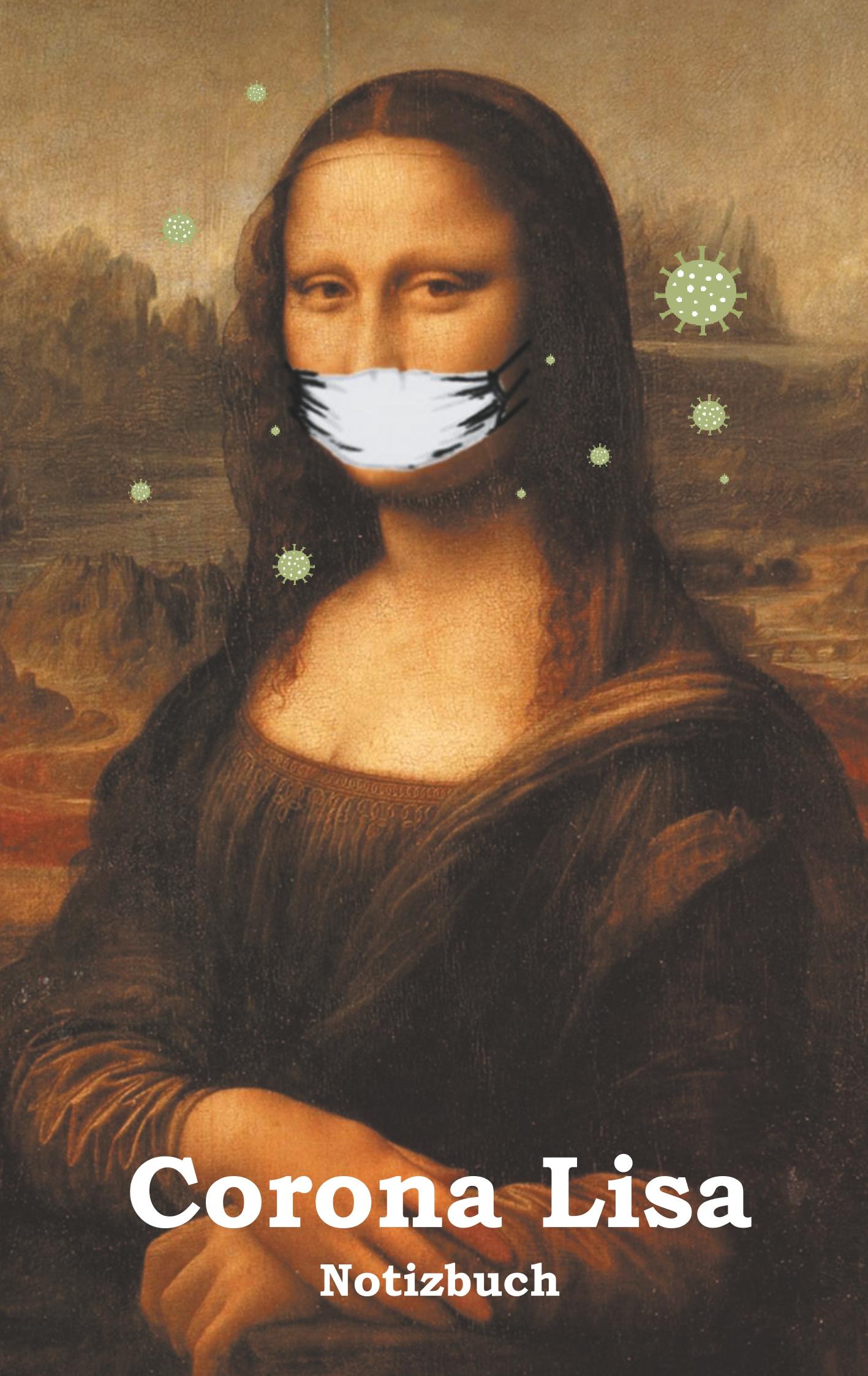 Vorderes Coverbild Corona Lisa Notizbuch