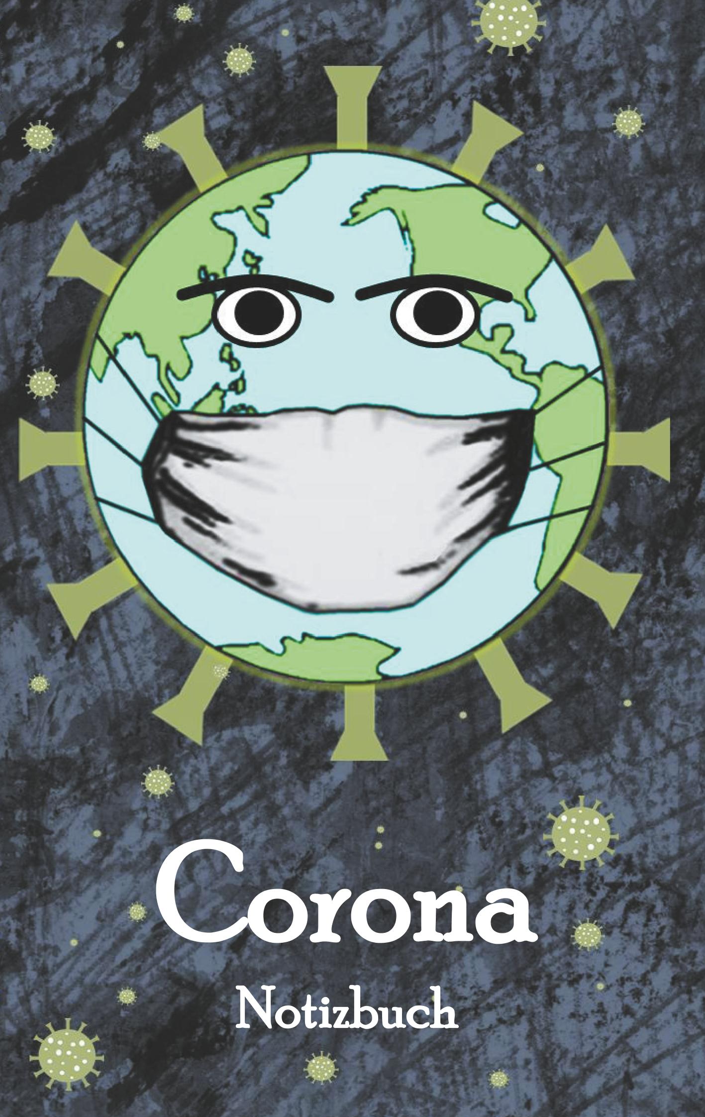 Vorderes Coverbild Corona Notizbuch