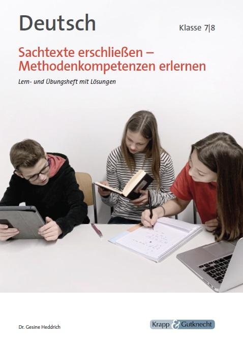 Vorderes Coverbild Sachtexte und Methoden Klasse 7-8