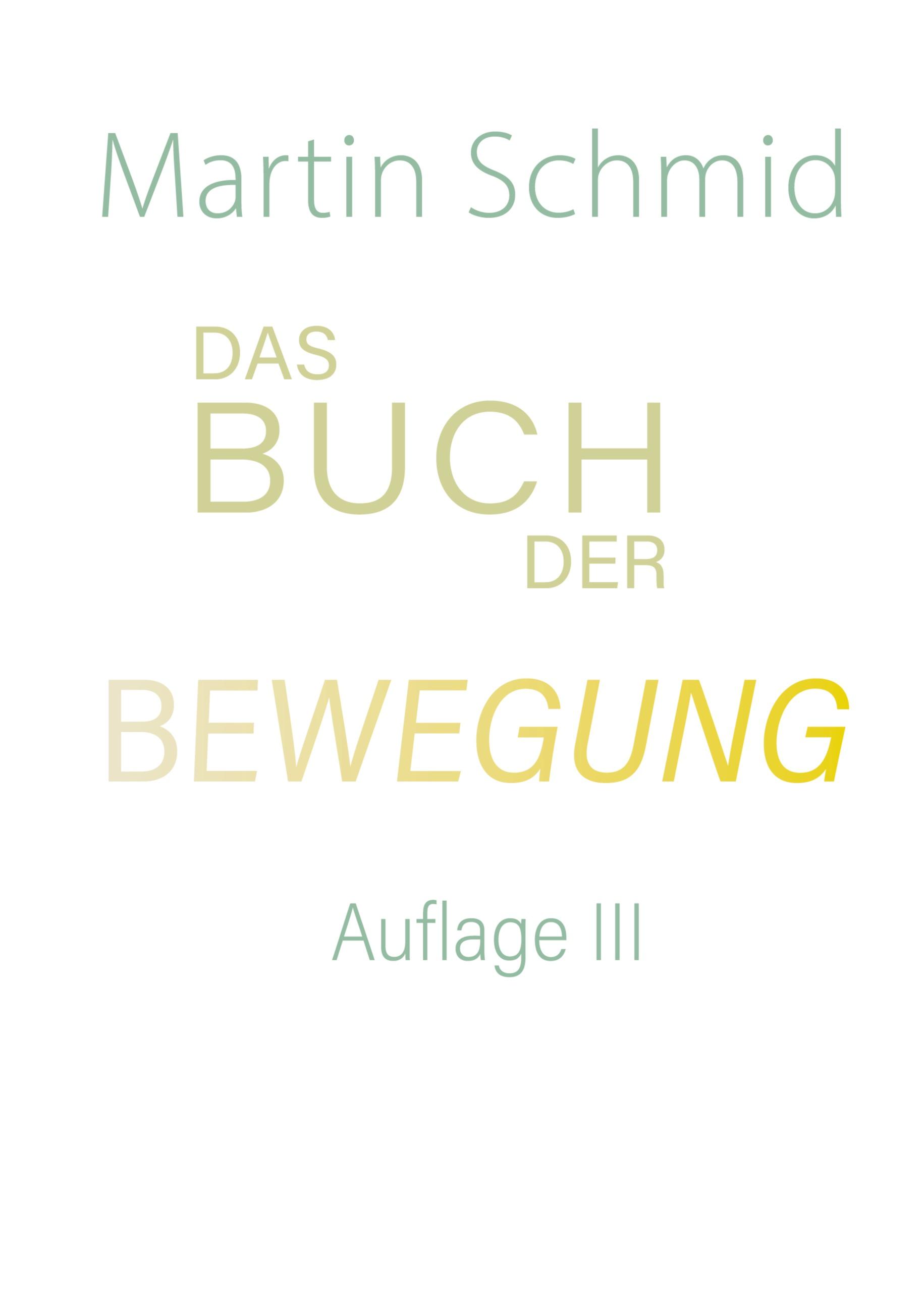 Vorderes Coverbild Das Buch der Bewegung