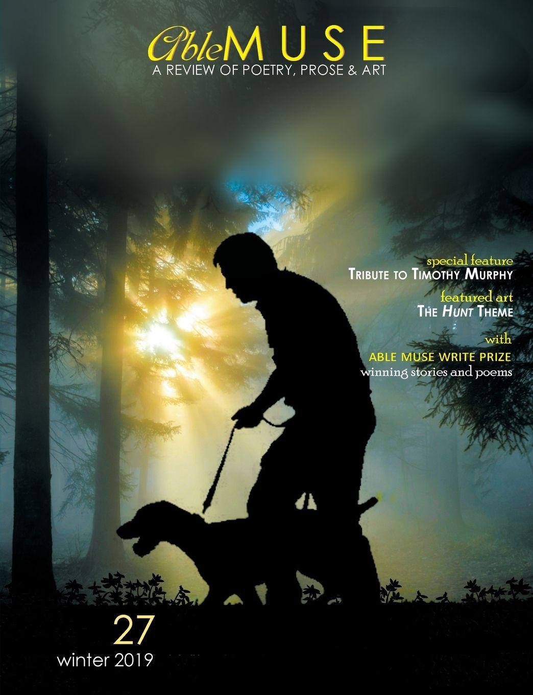 Vorderes Coverbild Able Muse, Winter 2019 (No. 27 - print edition)