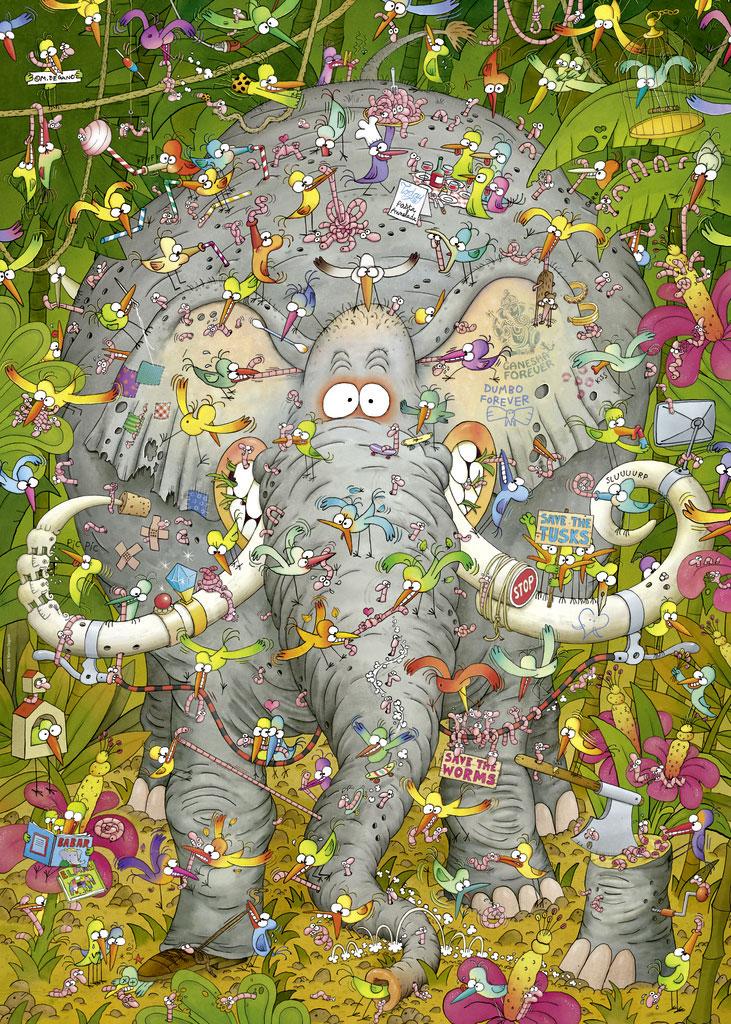 Beispielinhalt (Bild) Elephant's Life