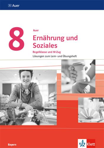 Vorderes Coverbild Auer Ernährung und Soziales 8. Ausgabe Bayern